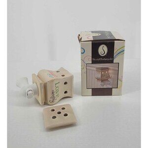 Scentsational Warmer Ceramic Night Light LIVE LAUGH LOVE LEARN